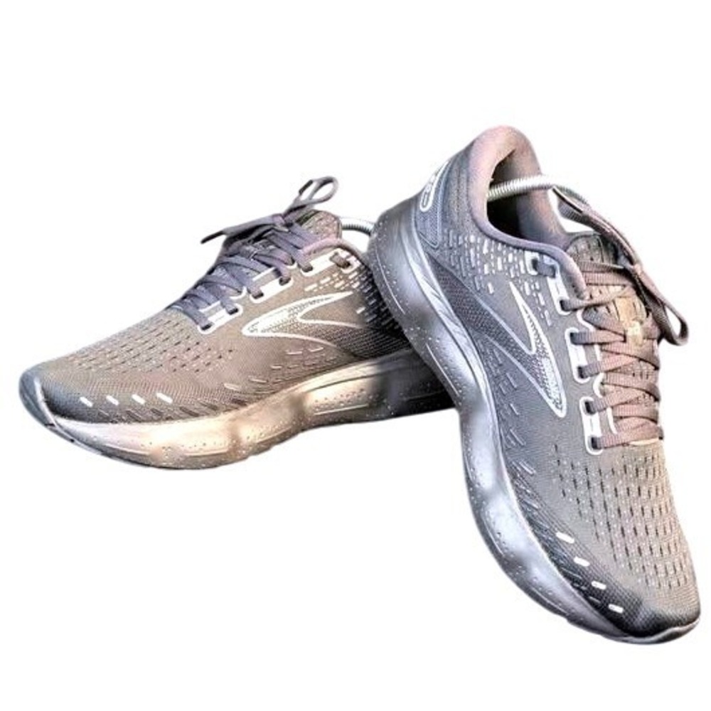Brooks Glycerin 20 Running Shoes ~ Men's 9.5 ~Black Ebony Anthracite 1103821D020